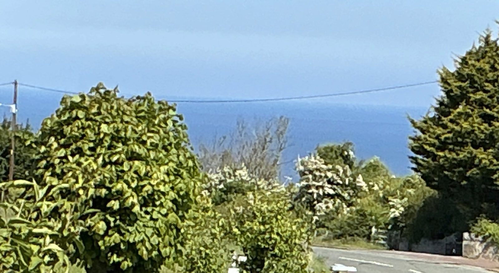Sea view from Llysfaen